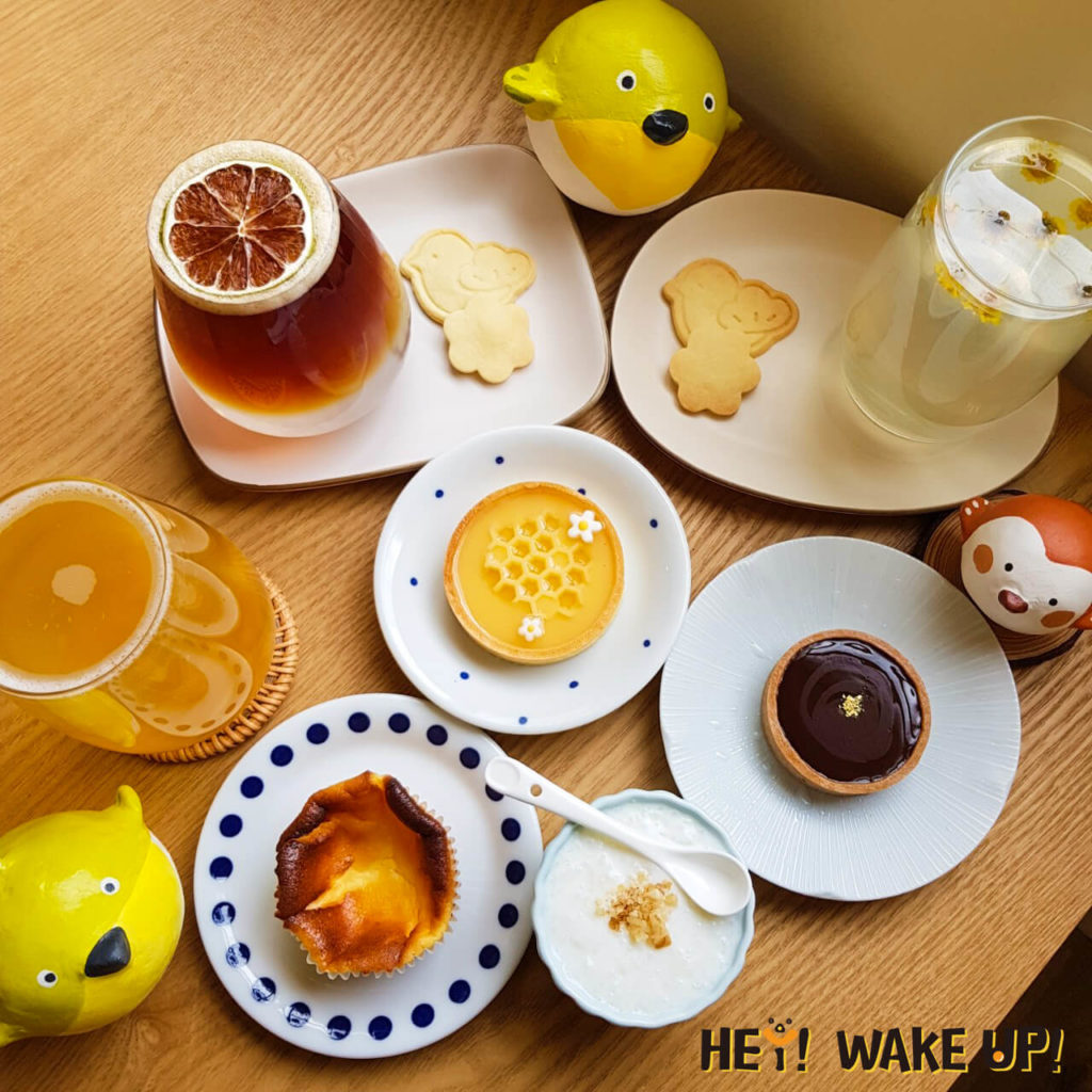 小鳥松咖啡店|台中火車站附近下午茶甜點推薦!悠閒小約會吃巴斯克蛋糕、香濃米布丁