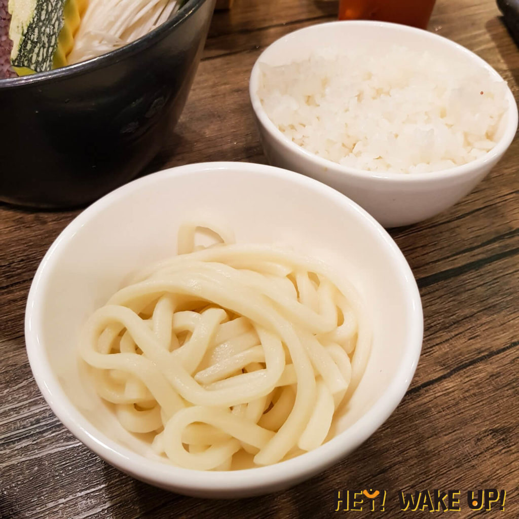 烏龍麵+關山米飯