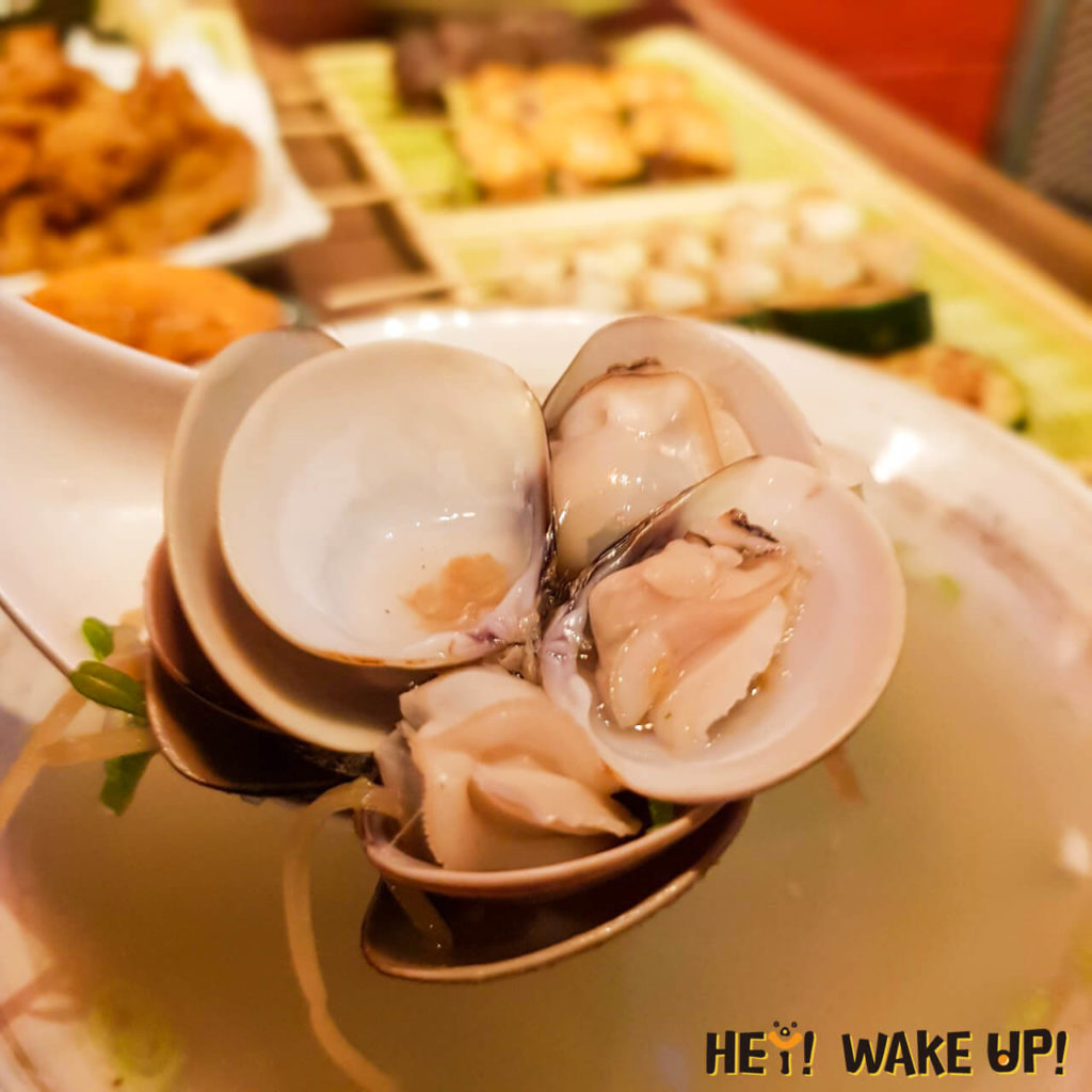蒜香蛤蜊湯