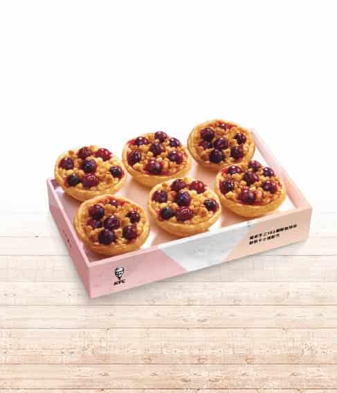 肯德基優惠  莓果奶酥撻禮盒
