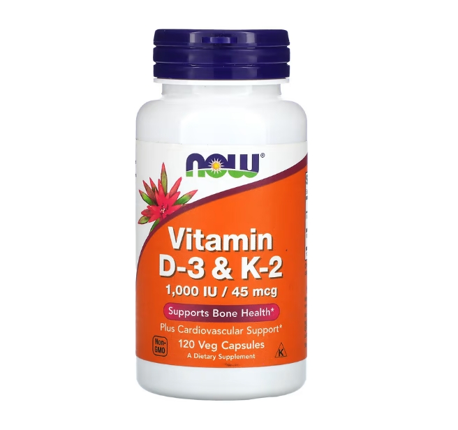 維生素D3-2023推薦:諾奧, 維生素 D3 + K2 素食膠囊